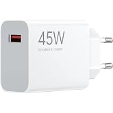 Compatible Accessory &ndash; Wall Charger Xiaomi 45W Turbo Charger/ 1xUSB/ 45W | Fast USB charger for iPhone/Samsung, a must have f