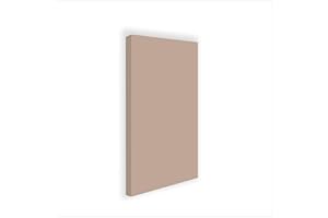 Stop Sound Pannello acustico fonoassorbente, pannelli fonoassorbenti alte prestazioni 124x64x5 Cm (Beige)
