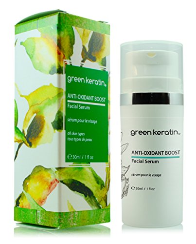 Green Keratin Vitamins - A/C/E and White Rooibos Tea Face Serum