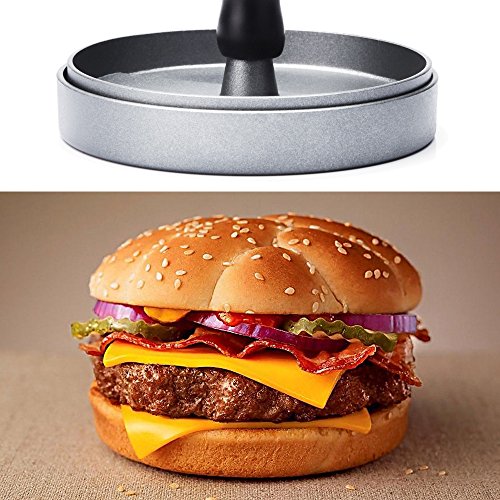 Zacro Hamburgermaker Hamburgerpressen Aluminum Burgerpresse mit der Funktion der Antihaftbeschichtung auch perfekt für BBQ - 5
