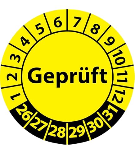 BGV A3 Prüfplaketten – Sicherheit sichtbar machen