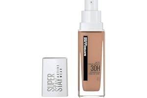 MAYBELLINE NEW YORK Maybelline New-York - Fond de Teint Liquide Longue Tenue, Sans Transfert, Haute Couvrance - Superstay Active Wear 30h - Teinte : Cannelle (40) - Contenance : 30 ml