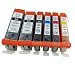 Produktbild Generisch Kompatible Tintenpatronen Ersatz für Canon PGI 570XL 570 XL CLI 571XL 571 PGI-570 PGI-570XL CLI-571 CLI-571XL PGI-570XL CLI-571XL Tintenpatronen Hohe Kapazität kompatibel für Canon PIXMA MG7700 MG7750 MG7751 MG7752 MG7753 Tintenpatronen für Inkjet Drucker (2 Grossen Schwarz,1 Klein Schwarz,1 Cyan,1 Magenta,1 Gelb)