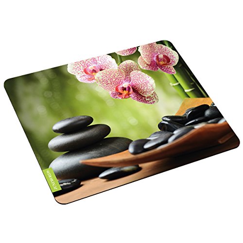 Wandkings Mousepad / Mauspad mit Motiv "Orchidee" - Design wählbar - ideales Geschenk zum Geburtstag, Weihnachten u.v.m.