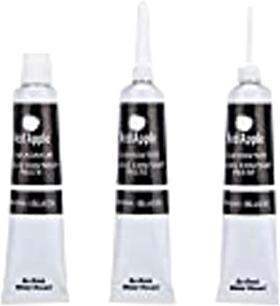 Red Apple Red Apple Cam Kontur Boyası 25 ml Siyah