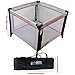 iSafe Zapp And Nap Luxury Square Travel Cot/Playpen - Mixed Color (Multicolored) 101cm x 101cm Complete With Mattress
