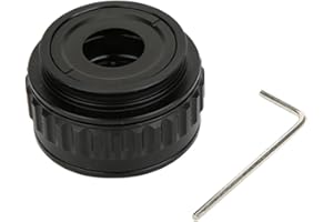 DENASH Adattatore per Microscopio, Adattatori per Interfaccia Fotocamera con Obiettivo Microscopio 0,35X CTV per Microscopio Stereo Trinoculare