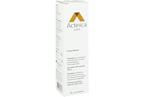 ACTINICA Sonnenschutz Lotion mit LSF 50+, 80g, Prävention von Formen des hellen Hautkrebs bei Risikopatienten, Spendet Feuchtigkeit, Pflegt die Haut, Für alle Hauttypen
