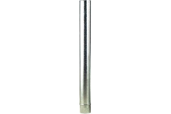 Wolfpack 22010053 Tube galvanisé pour poêle 110 mm