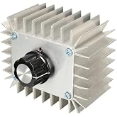SANEC 220V 5000W Motor Dimmer Hız Kontrol Kartı, Manuel, Basma D&uuml;ğmesi, G&uuml;m&uuml;ş