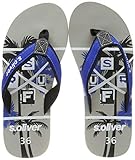  s.Oliver Unisex-Kinder 5-5-57104-32 816 Pantoletten Blau (Blue Comb 816), 38 EU