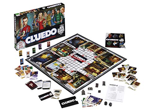 Winning Moves 332406 Jeu Cluedo Edition The Big Bang Theory, Version Anglais