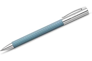 ‎FABER-CASTELL Faber-Castell A.W. 147095 - Dreh-Kugelschreiber Ambition Opart, Strichbreite B, blau