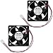 Produktbild 2 Packungen 50 mm x 50 mm x 20 mm 5020 12 V 0,30 A Kugellager Brushless DC Lüfter 2 Pins ab5020h12 UL TÜV