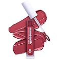 Mamaearth Naturally Matte Lip Serum - Matte Liquid Lipstick with Vitamin C & E For Upto 12 Hour Long Stay - 06 Candylicious Nude (Nude) - 3 ml