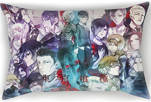 JHLKFDOODO Decorative Cushion 50x75 cm Cover Pillow Case Zippered Home Decor 20X30 Inch(Twin sides)