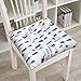 Produktbild DADAO Pads für bürostühle Essen chairsseat Stuhlkissen mit Krawatten Platz 6cm dick-B 40x40cm(16x16inch)