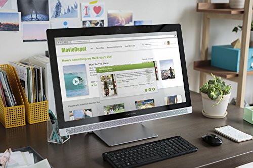 HP Pavilion (24-b153ng) 60,45 cm (23,8 Zoll / FHD IPS) All In One Desktop PC (Intel Core i5-6400T, 8 GB RAM, 128 GB SSD, 1 TB HDD, Intel HD-Grafikkarte 530, Windows 10 Home 64) Weiß - 9