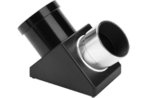 TOPIKY Adaptateur Diagonal de 1,25 "90 degrés érigeant l'image Miroir Optique de Prisme Positif pour Les Accessoires d'oculaire de télescope