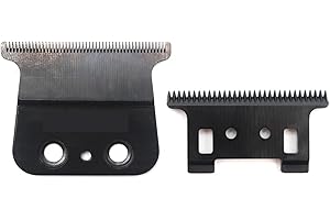 AZDTGWOOX Auswechselbarer Klingen-Schneidkopf, Kompatibel Mit Kemei, KM-2293, Professioneller Haarschneider, 0-mm-Klinge, Zubehör For Haarschneidemaschinen, Teile For Haarschneider(KM-2293 Blade x1)