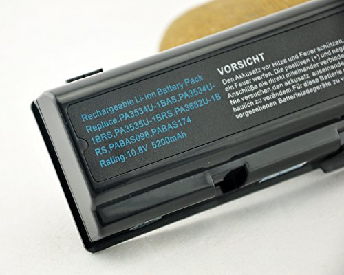 DE Laptop Akku Für Toshiba Satellite A200 A205 A210 A215 A300 A305D A350 A355D A500 A505D L200 L300D L305 L305D L455 L500 L505 L550 L555 PA3682U-1BRS PA3727U-1BRS PA3533U-1BAS PA3533U-1BRS PA3534U-1BAS PA3534U-1BRS PA3535U-1BAS PA3535U-1BRS PABAS174 PABAS097 PABAS098 PABAS099 - 4