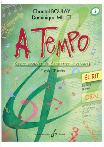 Télécharger A Tempo - Partie Ecrite - Volume 3 PDF