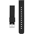 cobee Silicone Watch Bands - Quick Release Waterproof Soft Rubber Replacement Straps with Silver Plated Stainless Steel Buckle