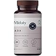 Miduty Vitamin ADK : A D3 K2 Supplements | Boost Immunity, Stronger Bones | Eyes, Immunity, Bones Care - 60 Capsules