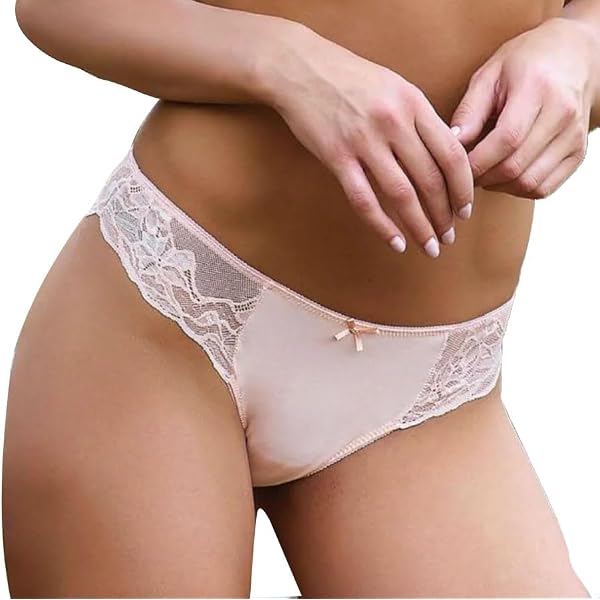 JADEA Slip Donna Cotone Elasticizzato: Set 6 Pezzi Con Blu Jeans, Rosa E Grigio - Comodi E Classici - 2
