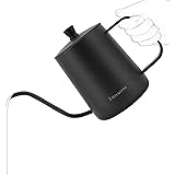 Easyworkz Häll över vattenkokare i rostfritt stål Handdropp kaffekanna med lång smal pip, 600 ml