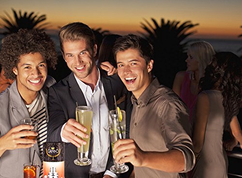 Cocktailshaker Set von GRAND – Das Geschenkeset beinhaltet 1x Edelstahlshaker, 1x Premium Doppel-Messbesser, 1x Stößel, 1x Mixlöffel, 1x Flaschenöffner, 1x CocktailRezepte-Ebook. - 6