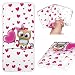 Produktbild WaackGG A50 2019 Gemalt Hülle Handyhülle Kompatible mit Samsung Galaxy A50 2019 Handytasche TPU Silikon Soft Schale Dünn Etui Protective Cover Rück Schutzhülle Abdeckung Kratzfest Stoßdämpfend case