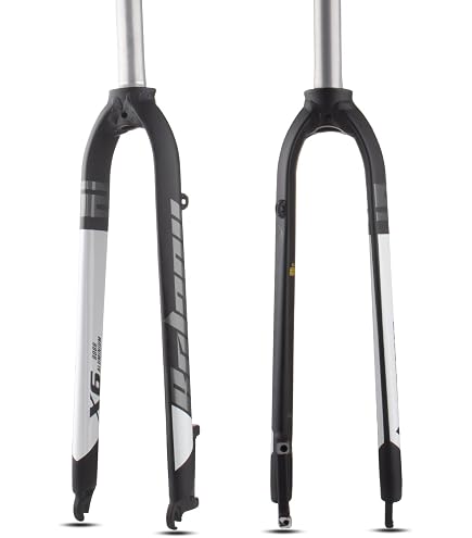 Fourche Avant Rigide VTT En Aluminium 6061 - Pour Roues 26/27.5/29", Tube De Selle 28.6mm, Montage Frein à Disque, Légère Et Robuste
