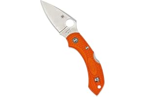 SPYDERCO SC28POR2 Cuchillo tascabile,Unisex - Adultos, Orange, un tamaño