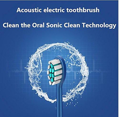 REDOI Electric toothbrush Intelligent Vibration adult couples wireless inductive charging soft hair waterproof five big teeth cleaning modes include (clean, sensitive, whitening, gum Health, integrated care , Blue