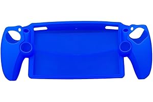 Tenlang Housse de Protection pour Sony Playstation Portal,Coquille de Protection en Silicone pour Manette de Jeu,étui de Protection Souple,Anti-Choc Anti-Rayure Anti-poussière (Bleu)