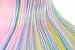 24 Cosmetology Mannequin Head 100% Synthetic Hair Rainbow Color, Practice Training Hair Styling Mannequin Head by Perfehair