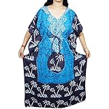 Indiatrendzs ladies Cotton Kaftan Sleepwear Nighty Free Size