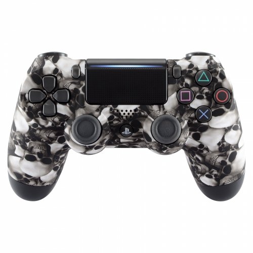 Preisvergleich Produktbild Controller Monkeys - PS4 Oberschale für JDM-040 Controller (Skull and Ghost)