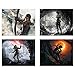 Produktbild Crystal Shadow of Tomb Raider - Set von 4 (8 x 10 cm) Rise of Lara Croft - Videospiel Wanddekoration