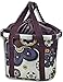 Price comparison product image KLICKfix Reisenthel Bike basket folklore black Multi-Coloured Marigold Size:26 x 35 x 38 cm