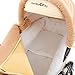 Ferriley & Fitz Daytona Eco leather Pram & Pushchair Travel System (car seat & adapter, raincover, mosquito net, cup holder, swivel wheels) 81 Grey White Leather