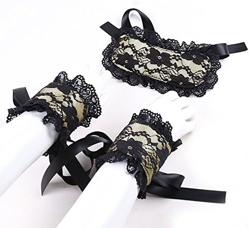 Lace Shackle Suit Men And Women Couples Flirting,Yellow