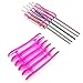 Bluelans® Makeup Nail Art Design Craft Acrylic UV Gel Brush Pen Rest Holder Stand Plastic (Random Colour)
