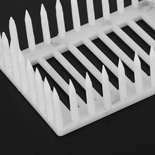 MagiDeal 6pcs Kunststoff Nadel Cage Stil Bienen Königin Käfige Fänger Bienenzucht Tool Weiß - 5