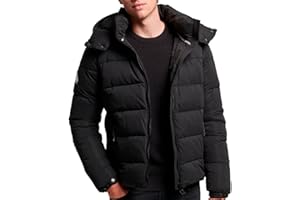 Superdry Doudoune de montagne en microfibre pour homme, coupe ajustée