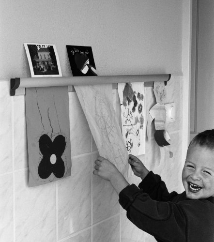 Klemmschiene 50cm in Weiß - 5