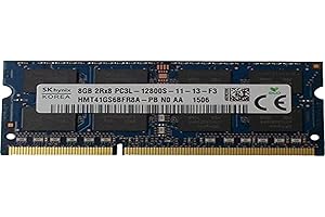 SK HYNIX Hynix HMT41GS6BFR8A-PB - Modulo di memoria DDR3L 1600MHz, 8 GB - Modulo di memoria (8 GB, 1 x 8 GB, DDR3L, 1600MHz, SO-DIMM) a 204 pin