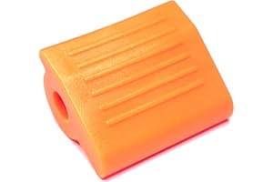 cyclingcolors Manchon Sélecteur de vitesse Pédale Kick Caoutchouc Longueur 40 mm Universel Moto Mobylette Cyclomoteur Protection (Orange)