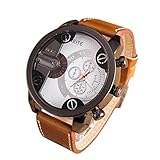 Herren Uhren 2018 Xinantime Kreativität Hollow Design Transparent Analog Sport Stahl Fall Quarz Leder Armbanduhren Blau/Rot/Weiß (Standard, Rot 2)